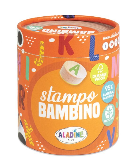 Timbri Alfabeto - Aladine Stampo Bambino - Centroscuola