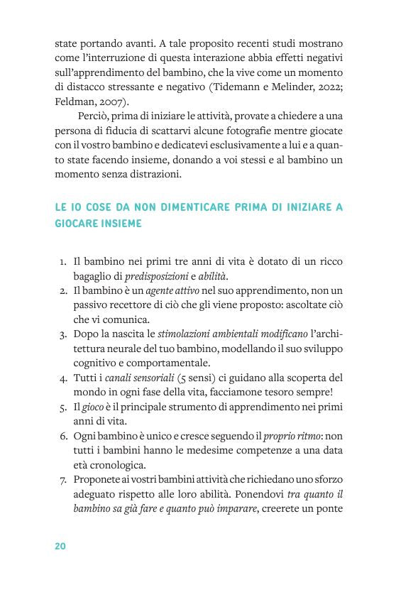 Le 10 attività da fare assieme nei primi 3 anni - Centroscuola