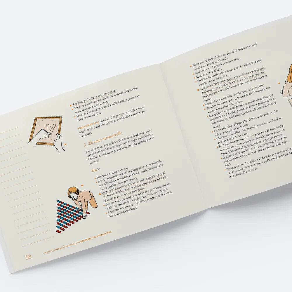 Album didattico Montessori - Attività per imparare la matematica - Centroscuola