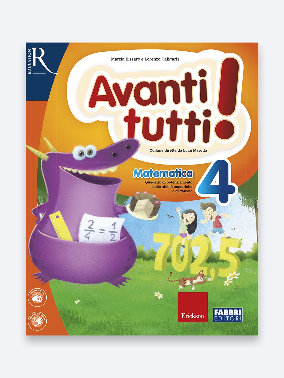 Avanti tutti! Matematica 4, quaderno di potenziamento, Erickson