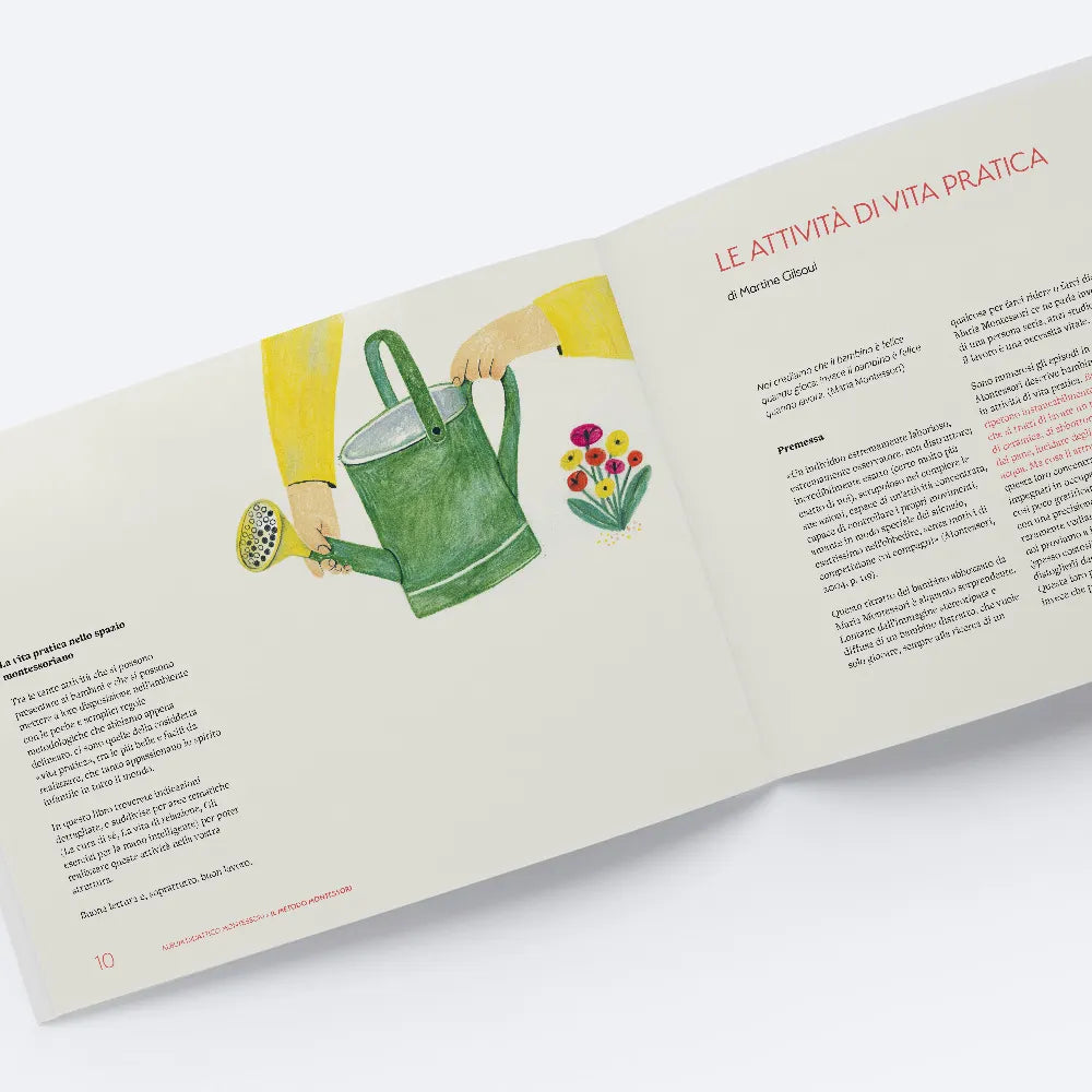Album didattico Montessori - Attività di vita pratica - Centroscuola