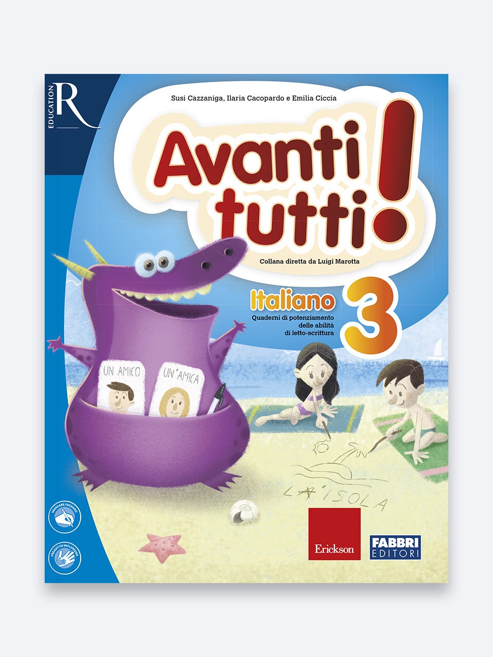 Avanti tutti! Italiano 3, quaderno di potenziamento, Erickson