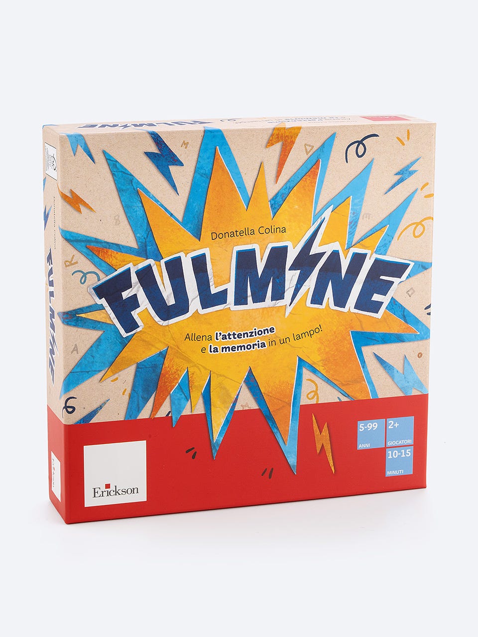 Fulmine - gioco educativo per attenzione e memoria - Donatella Colina - Erickson