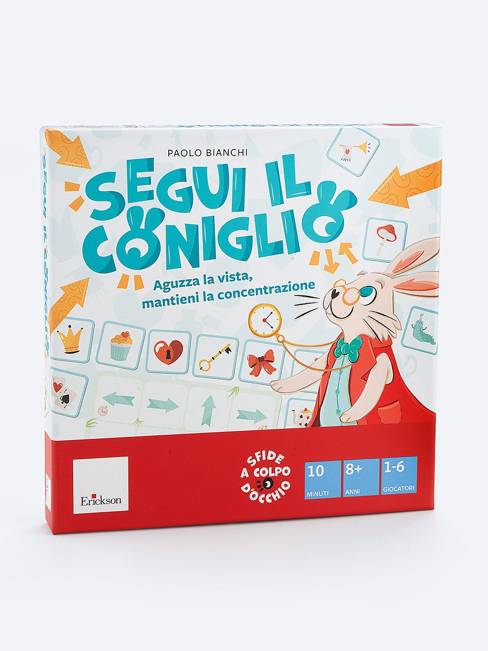 Segui il coniglio - gioco educativo per logica e attenzione - Paolo Bianchi - Erickson