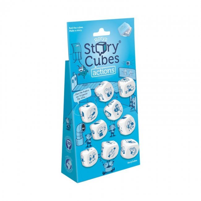 Rory's story cubes actions - Azzurro - Centroscuola