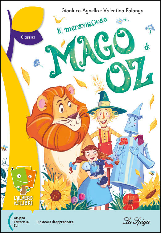 Copertina di Il meraviglioso mago di Oz, La Spiga