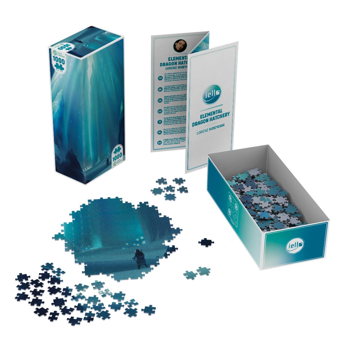 Elemental Dragon Hatchery - Puzzle Universe 1000 pezzi - Centroscuola