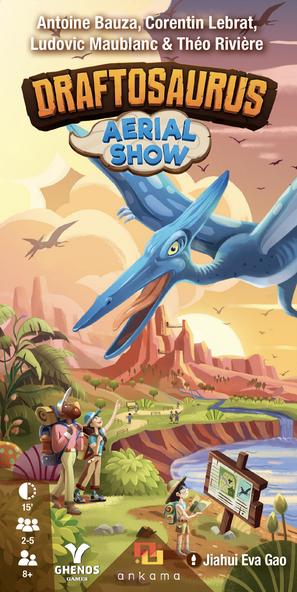 Draftosaurus: Aerial Show - Ghenos Games - espansione gioco da tavolo
