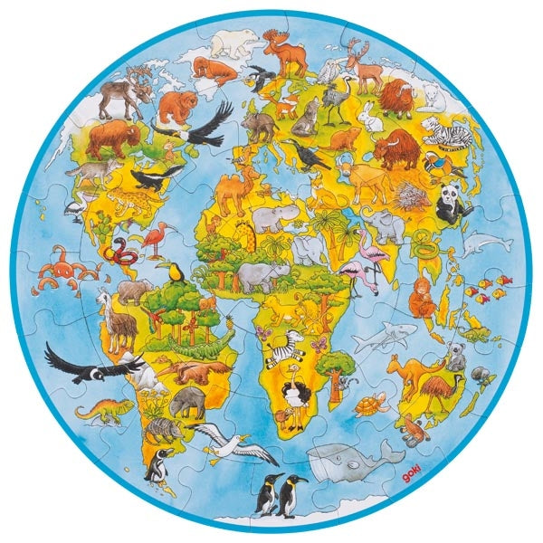 Puzzle del mondo - Centroscuola
