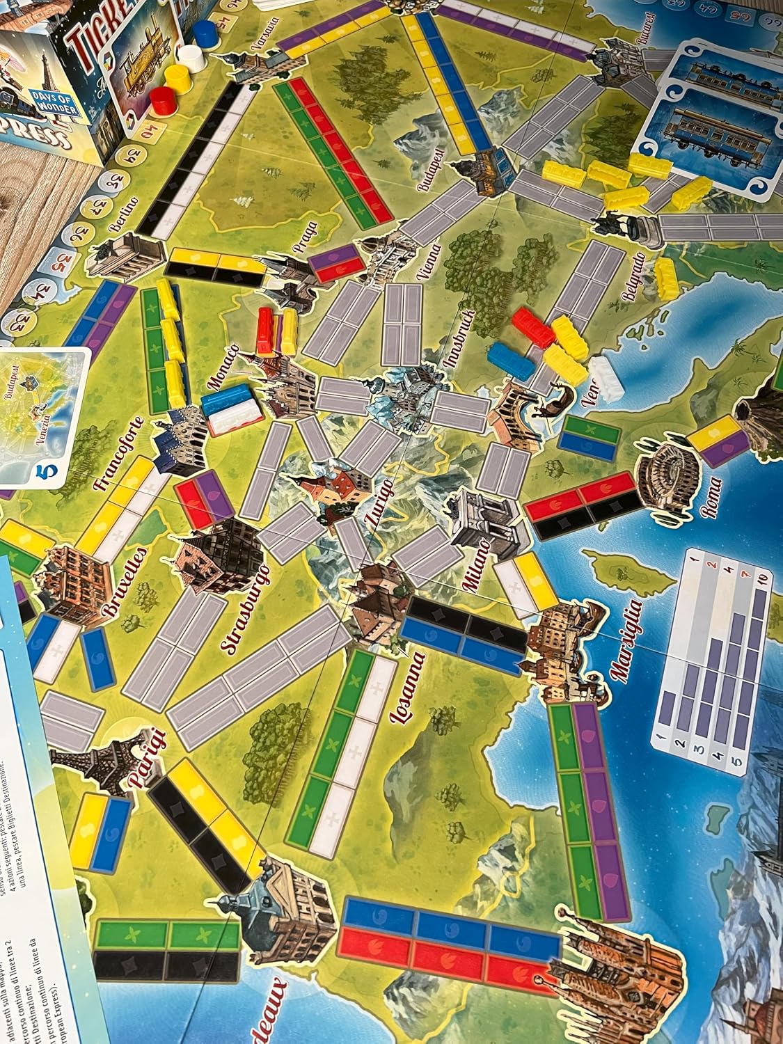 Ticket to Ride Express - foto in-game