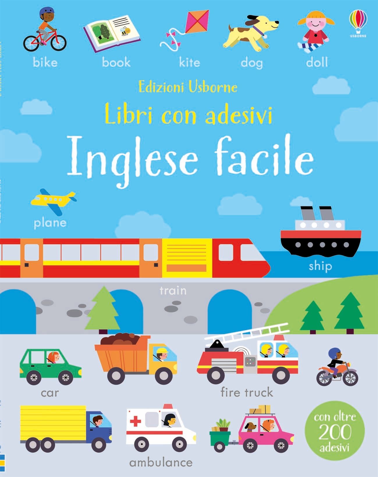 Inglese facile - Libro con adesivi - Centroscuola