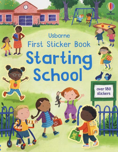 Starting School - First Sticker Book - Centroscuola