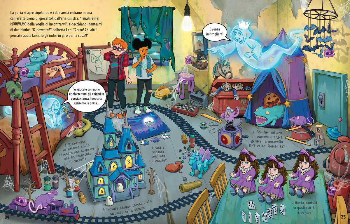 Fuga dalla casa stregata - Usborne - pagine interne