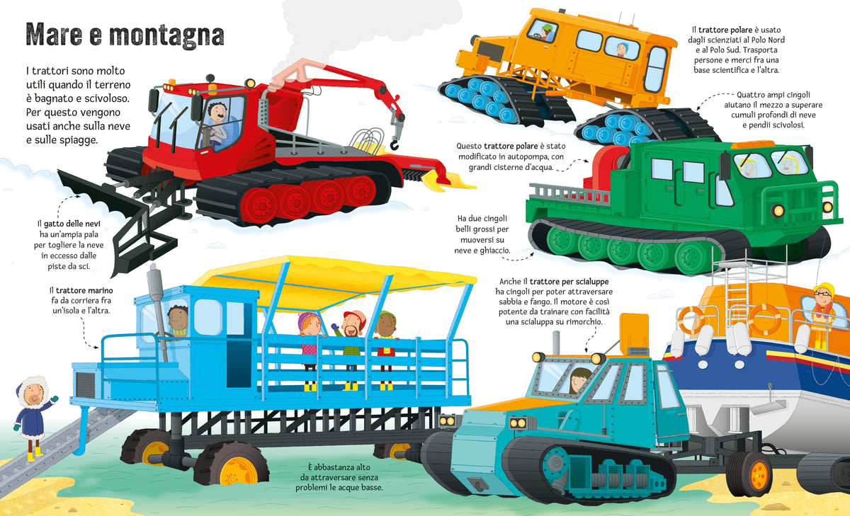 Il grande libro dei trattori - Usborne - pagine interne