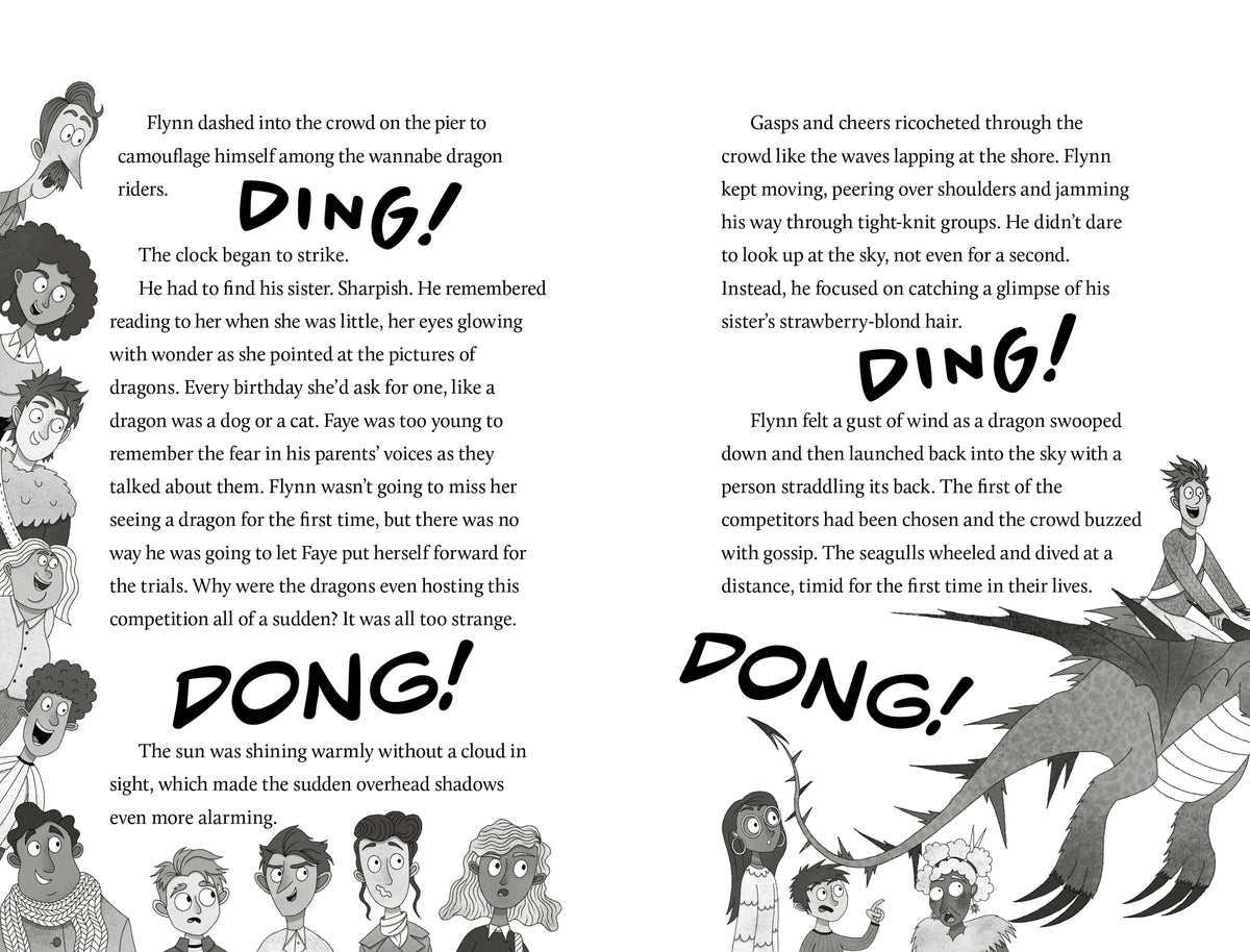 Dragonflare - Usborne - pagine interne