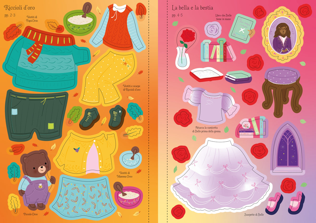 Vesto le bamboline - C'era una volta - Usborne - pagine interne