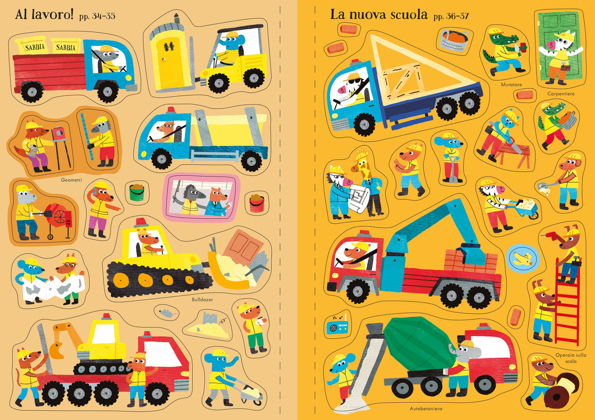 Macchine, a lavoro! - Usborne - pagine interne