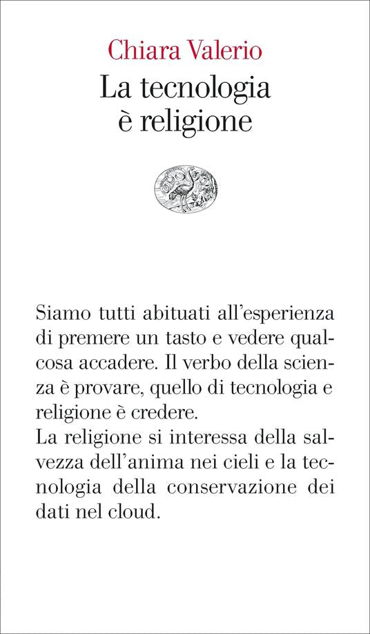 La tecnologia è religione - Centroscuola