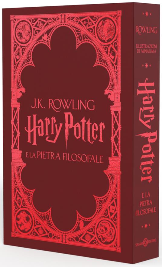 Harry Potter e la pietra filosofale, edizione illustrata MinaLima - J.K. Rowling - Salani