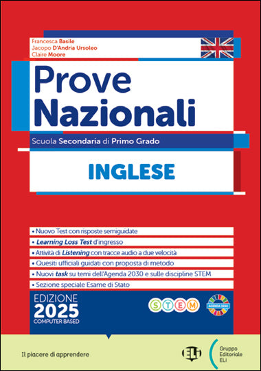 Prove Nazionali INVALSI Inglese - Secondaria Primo Grado 2025 - Centroscuola