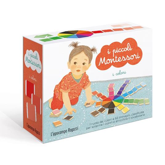 I colori - I piccoli Montessori - L'Ippocampo - copertina alta risoluzione