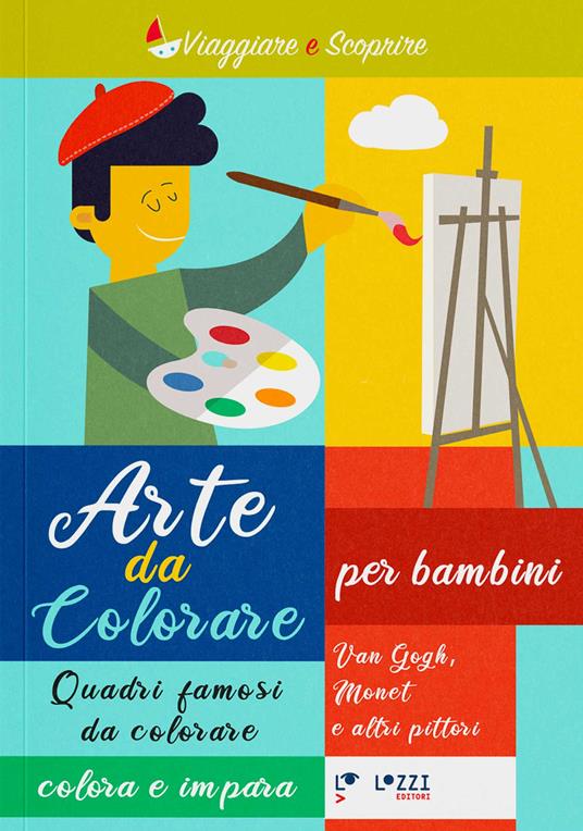 Arte da colorare - Quadri famosi da colore. Vol. 1: Van Gogh, Monet e altri pittori - Centroscuola