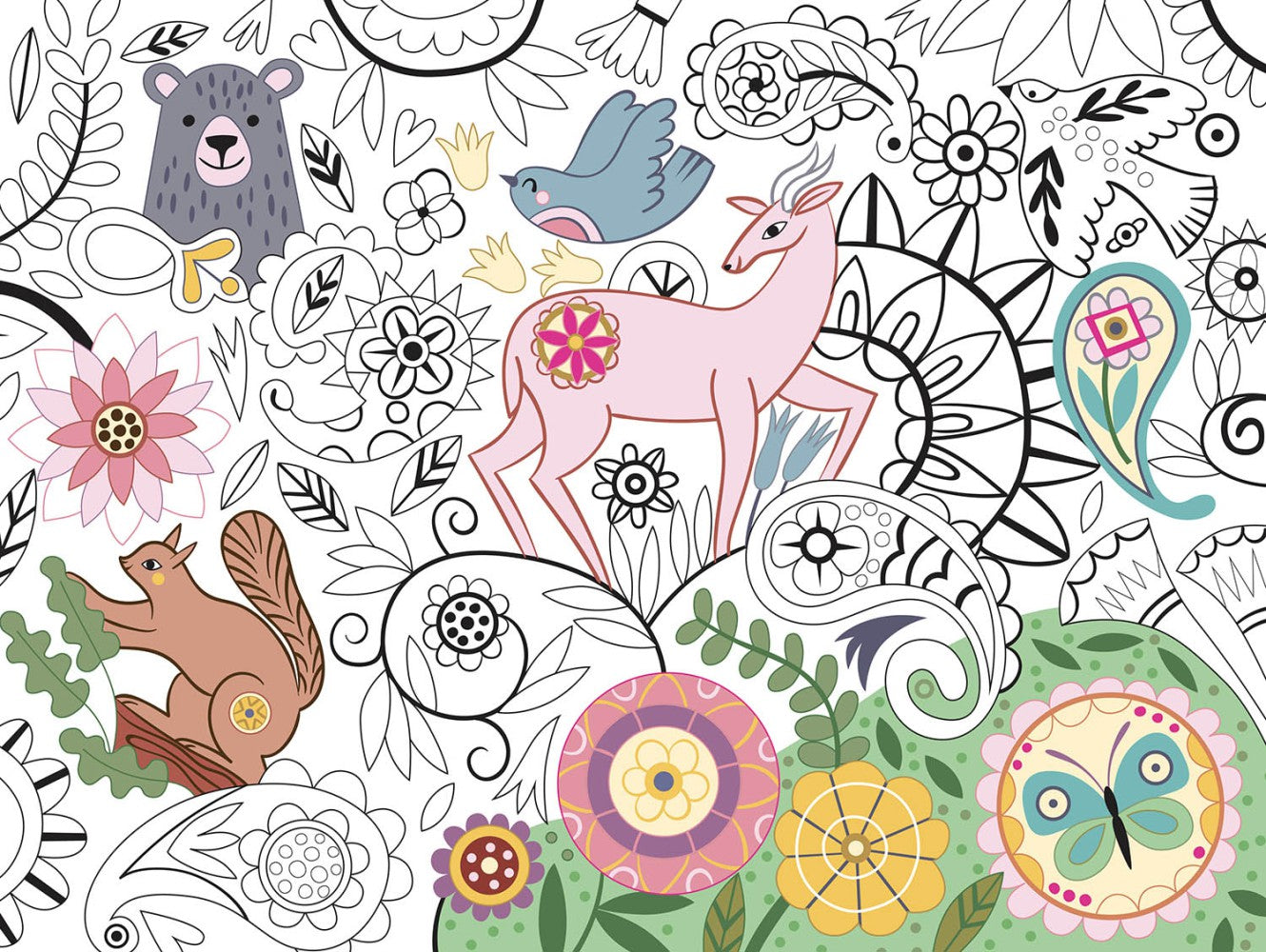 Mon Cahier Créa - Quadri Incantati da Colorare - Centroscuola