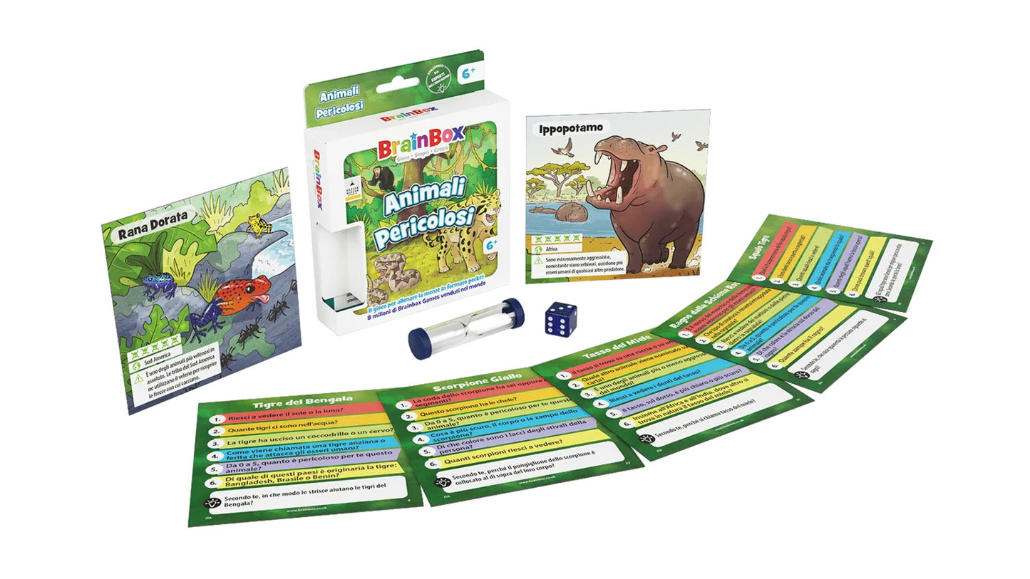 Brainbox Pocket - Animali Pericolosi - Centroscuola