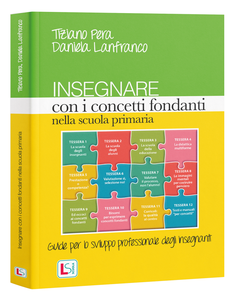 Copertina del libro Insegnare con i concetti fondanti nella scuola primaria, Lisciani
