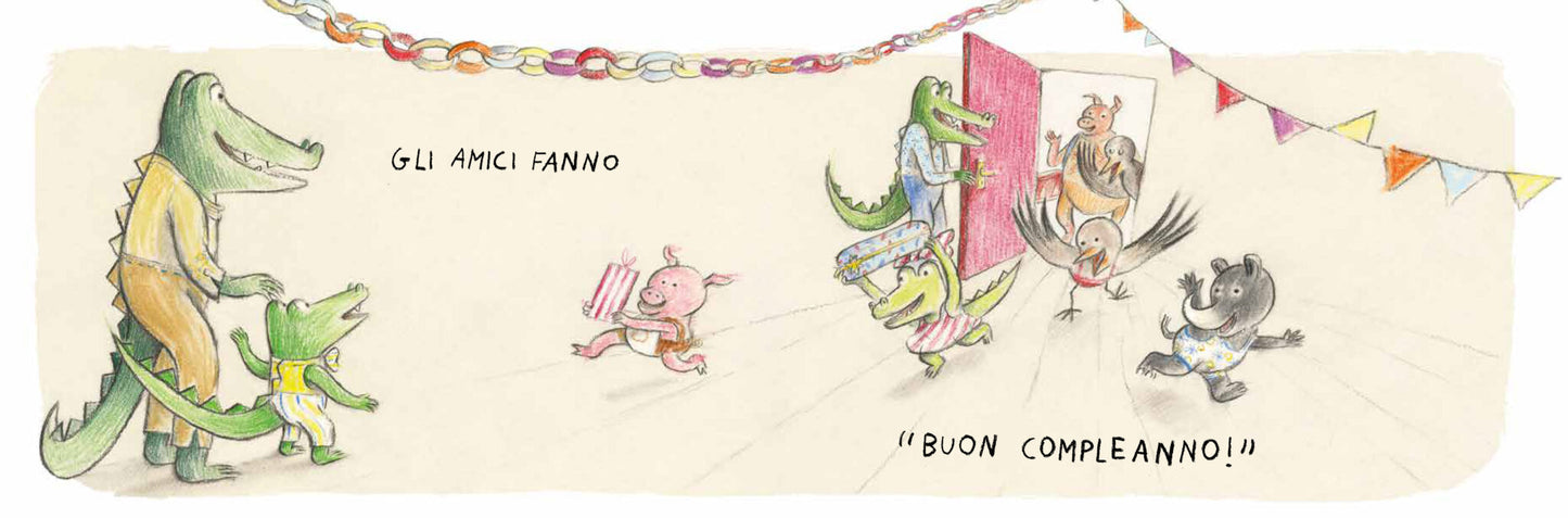 Piccolo coccodrillo compie gli anni - Centroscuola