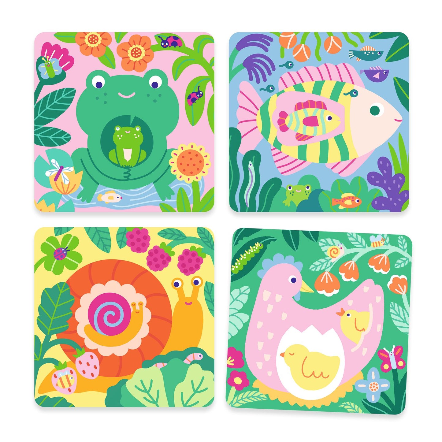 Colora Magico - Cucù! Cuccioli del Giardino Djeco