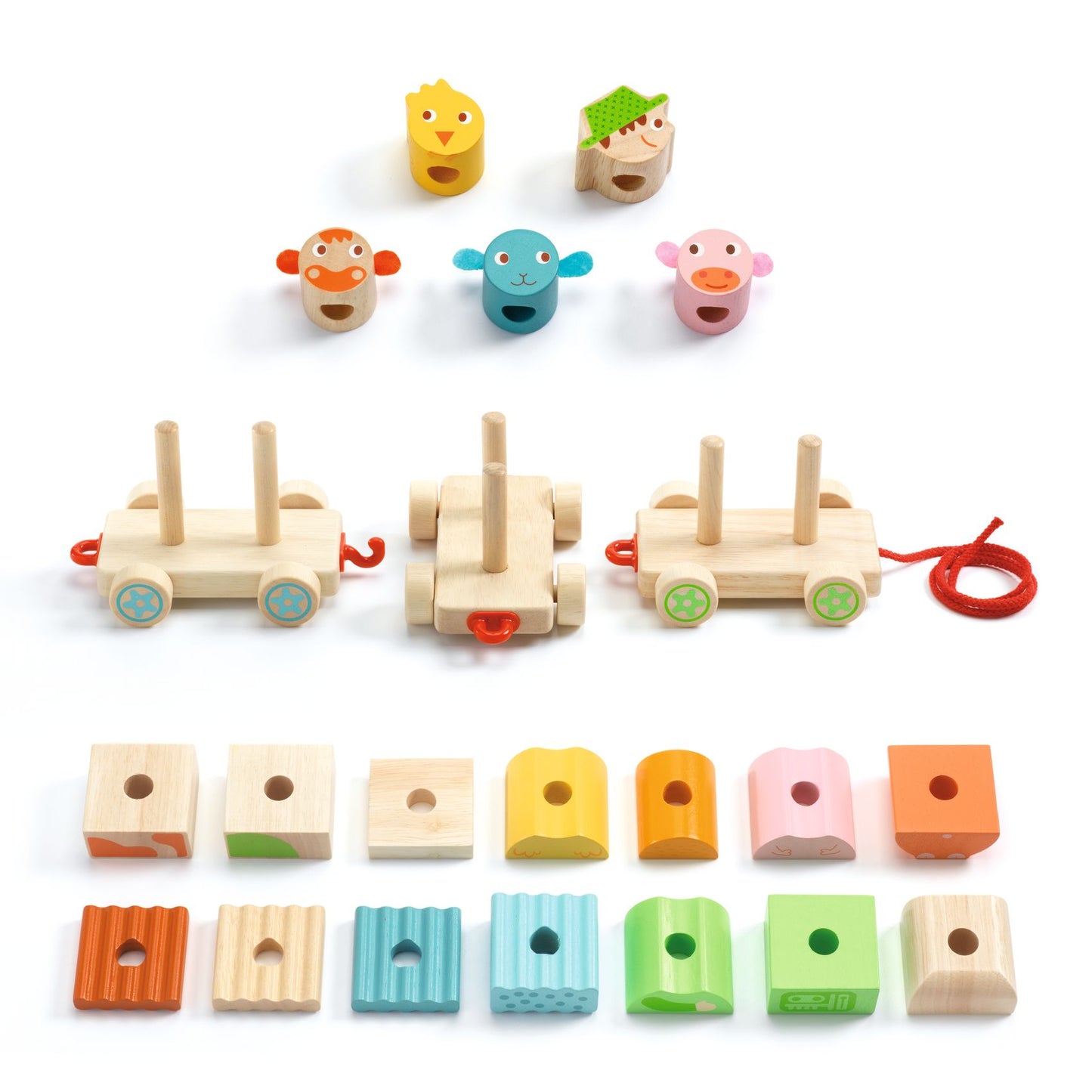 Creaforme Trattore - 24 pezzi in legno - Centroscuola