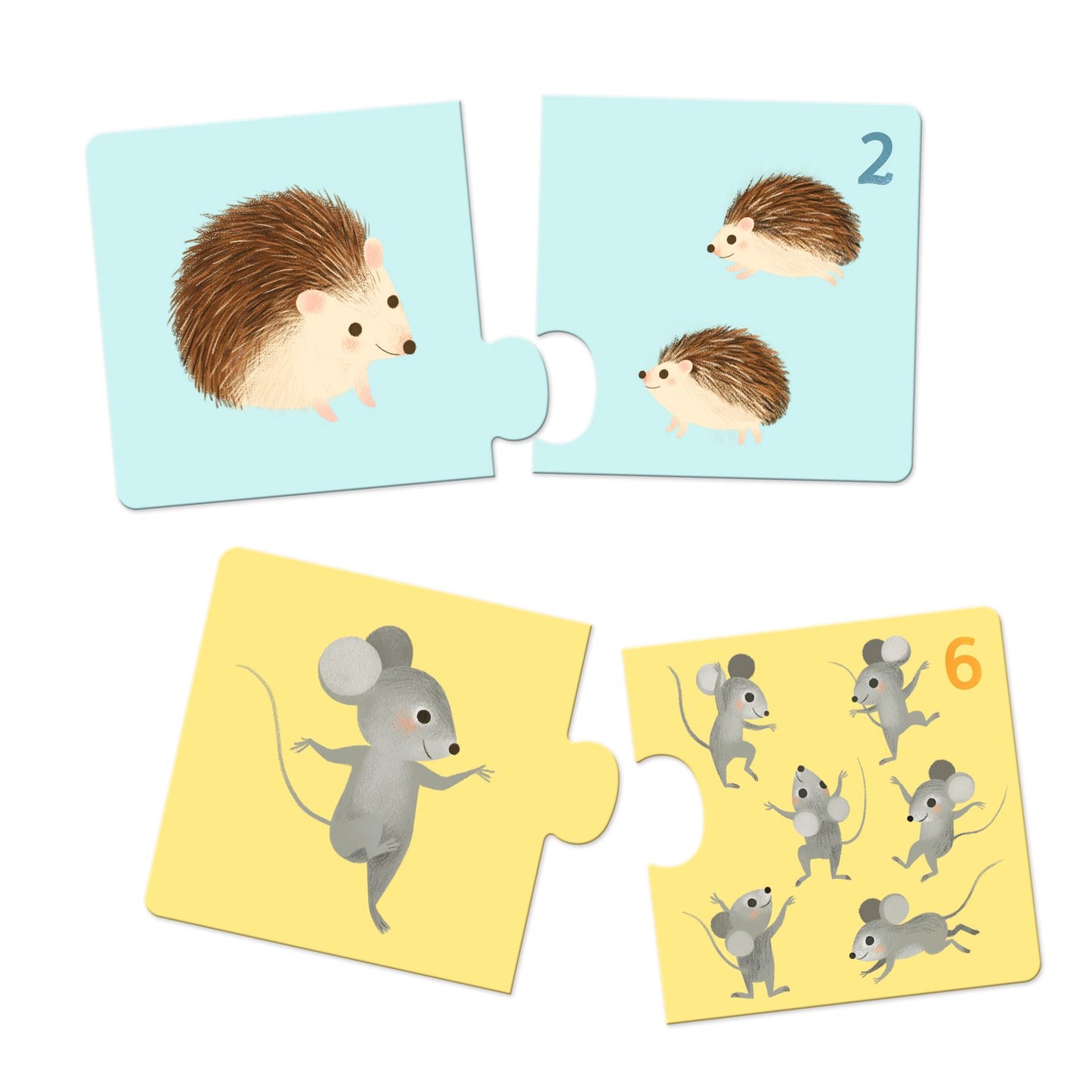 Puzzle Duo - Animali e cuccioli - Centroscuola