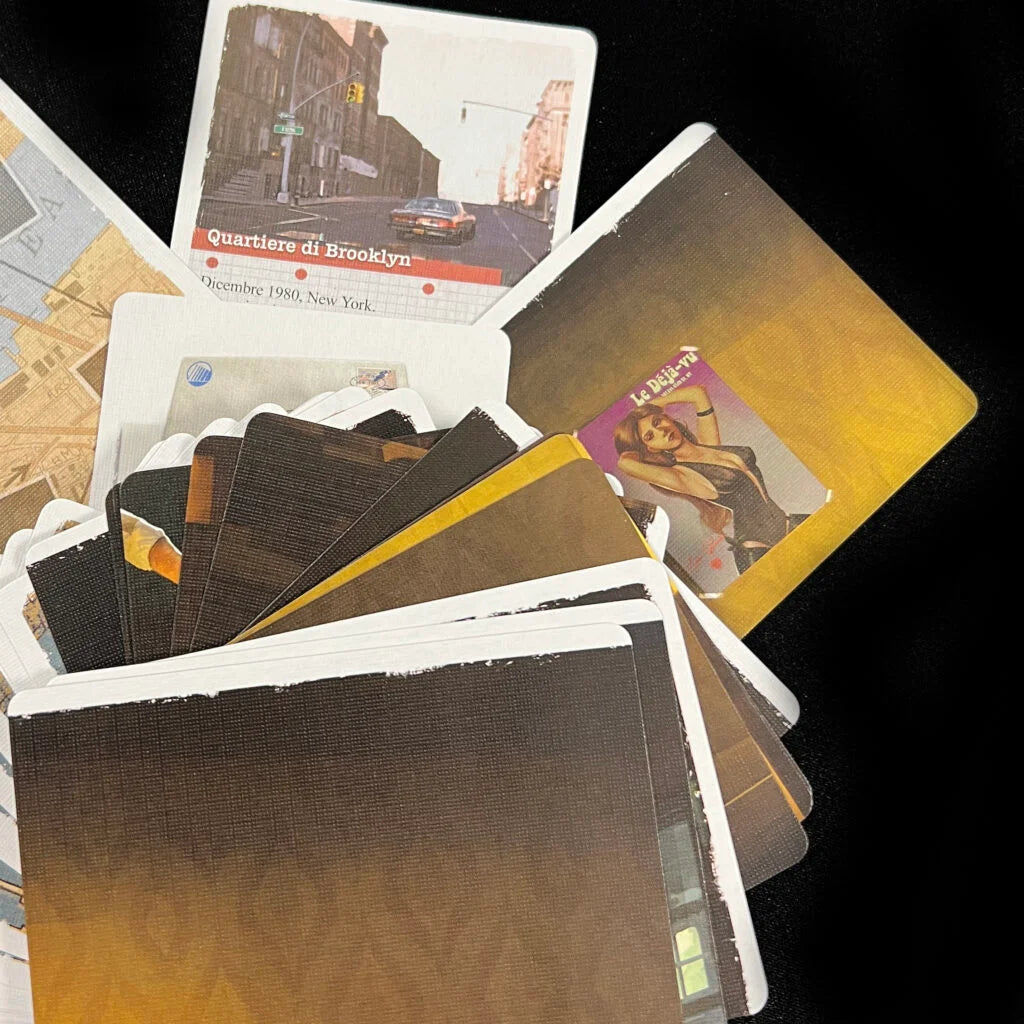 Crime Zoom - L'Ultima Carta - dettaglio carte indizio