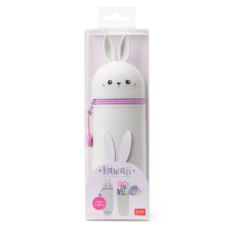 Astuccio Kawaii Bunny in silicone morbido 2 in 1 - Centroscuola