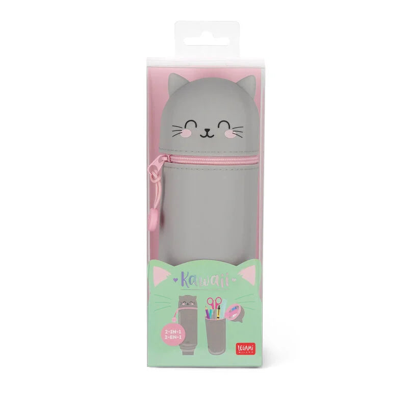 Astuccio Kawaii Kitty in silicone morbido 2 in 1 - Centroscuola