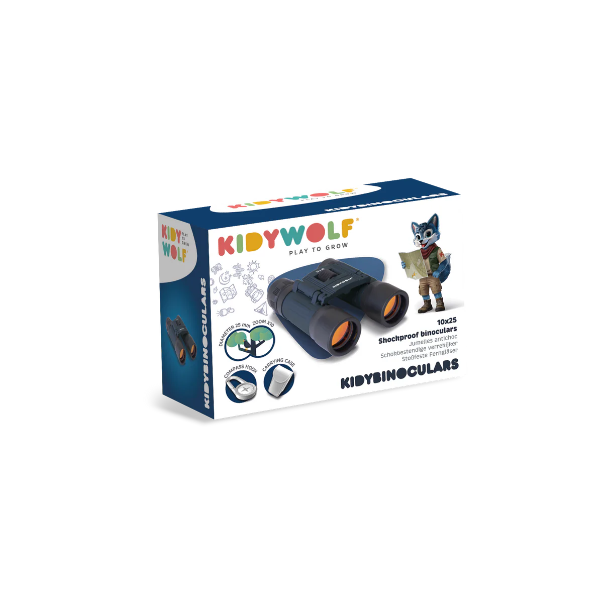 Binocolo Blu - Kidybinoculars - Centroscuola