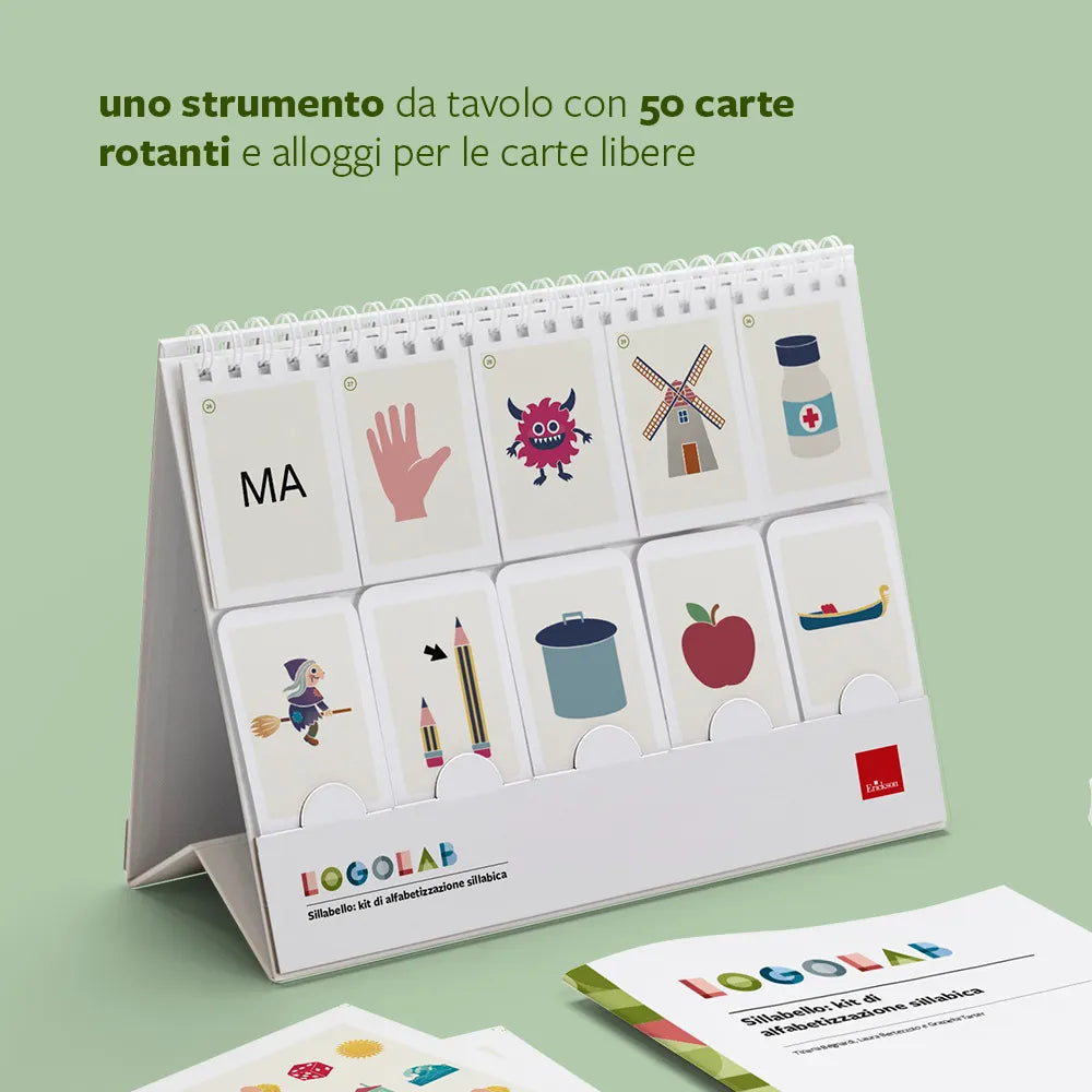 LOGOLAB - Sillabello: kit di alfabetizzazione sillabica - Centroscuola