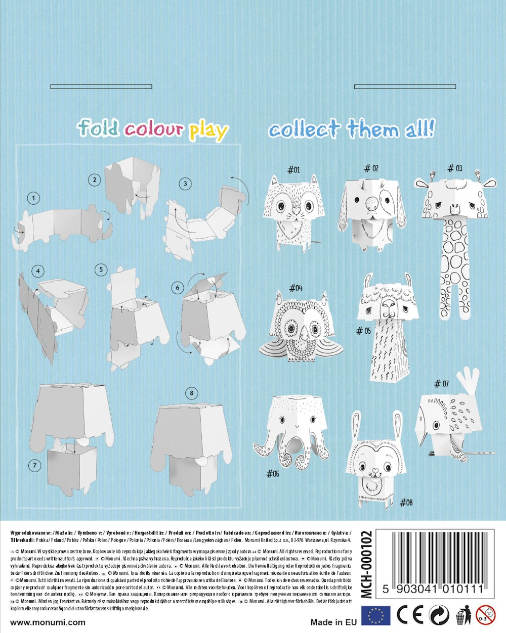 Monumi Cube Head – Cane - Centroscuola