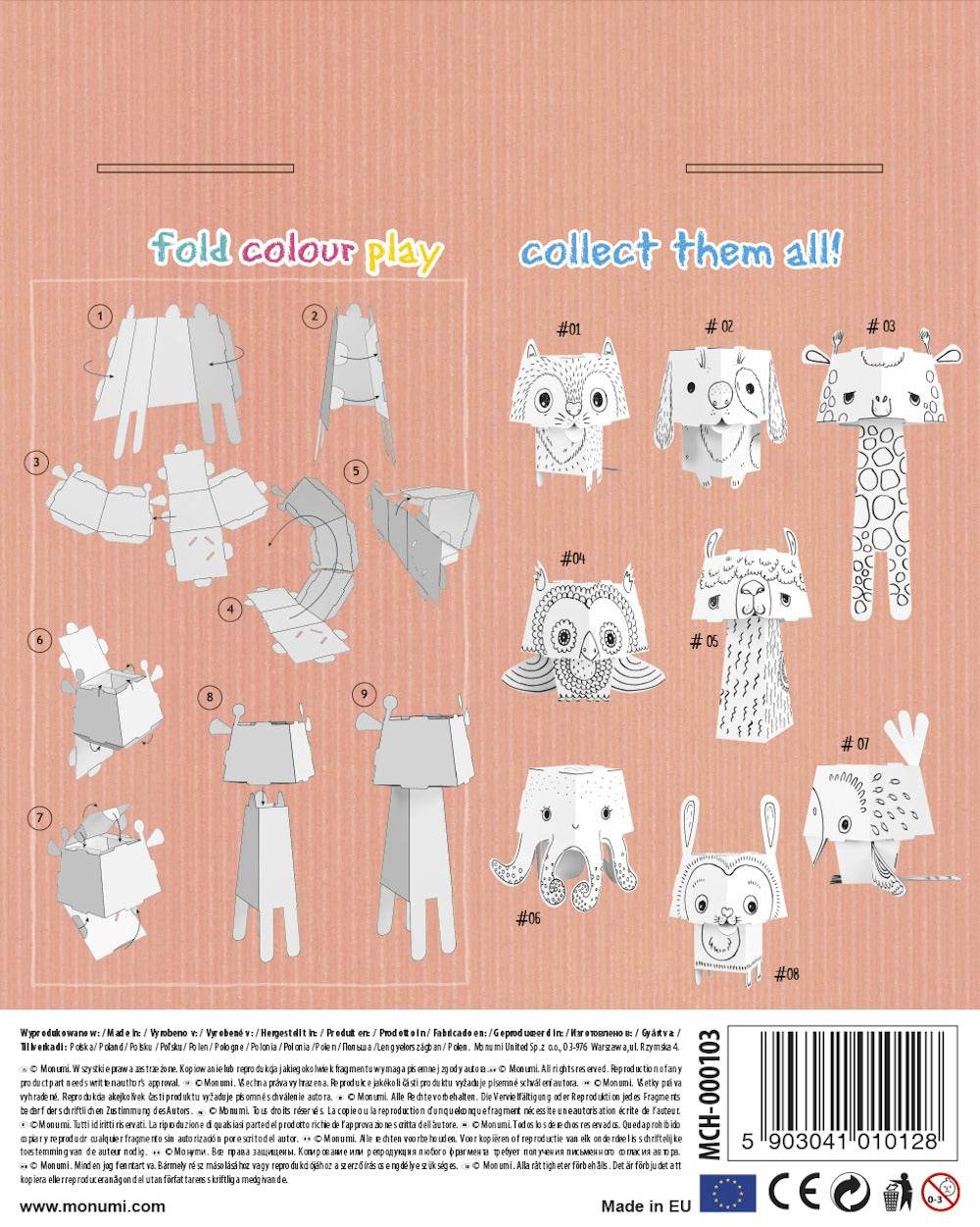 Monumi Cube Head – Giraffa - Centroscuola