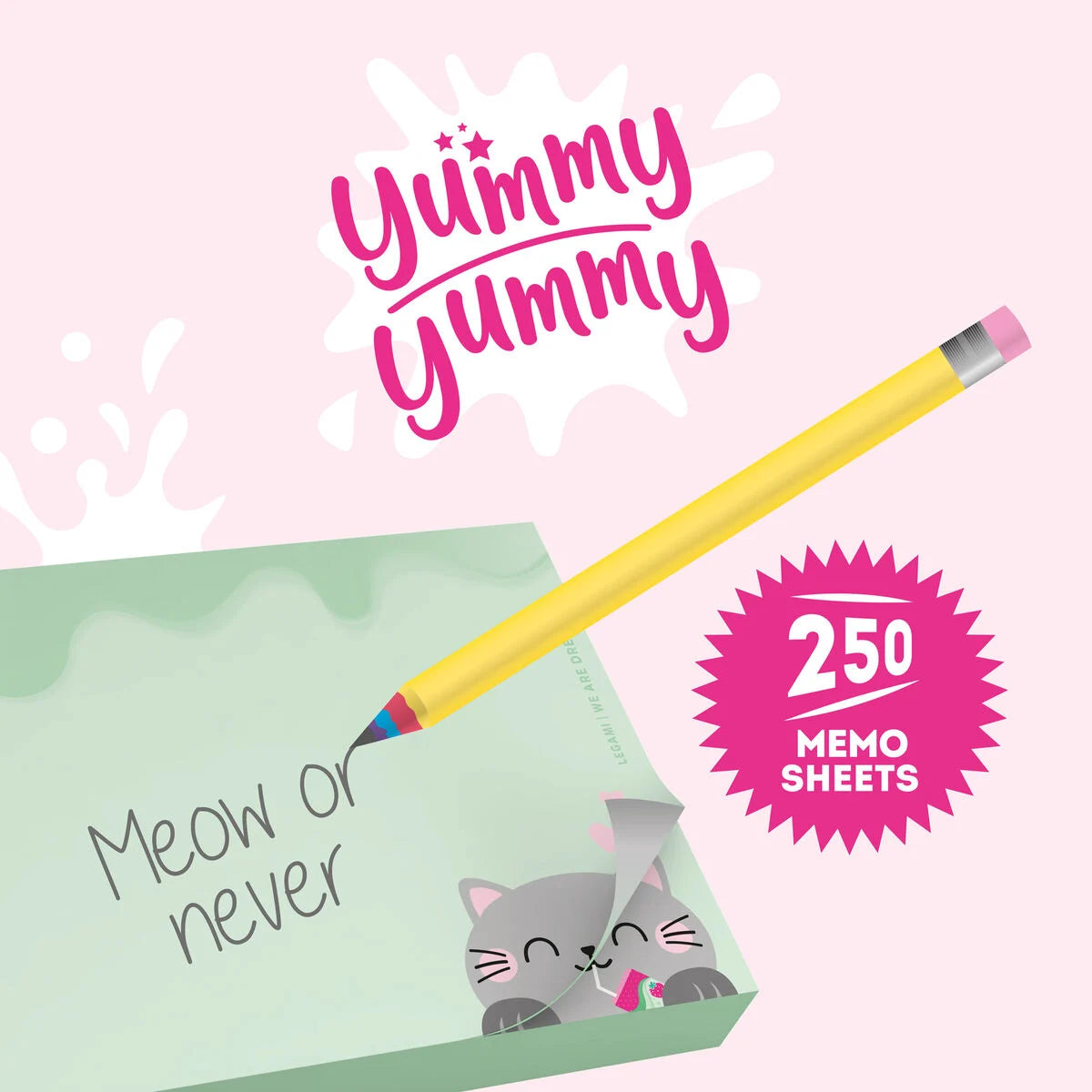 Blocchetto Memo Kitty - Yummy Yummy - Centroscuola