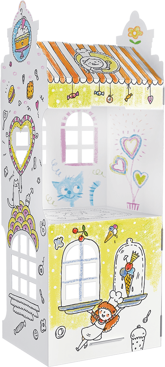 Monumi Colorful Forms – Casa dei dolci - Centroscuola