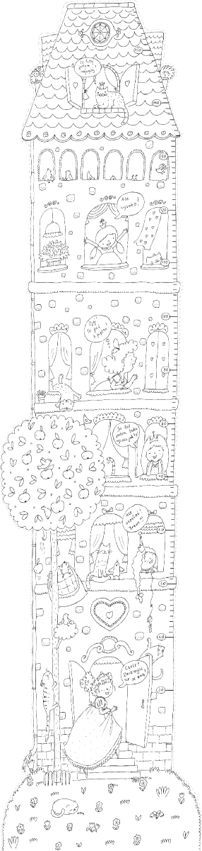 Monumi Colouring Board – Castello delle principesse - Centroscuola