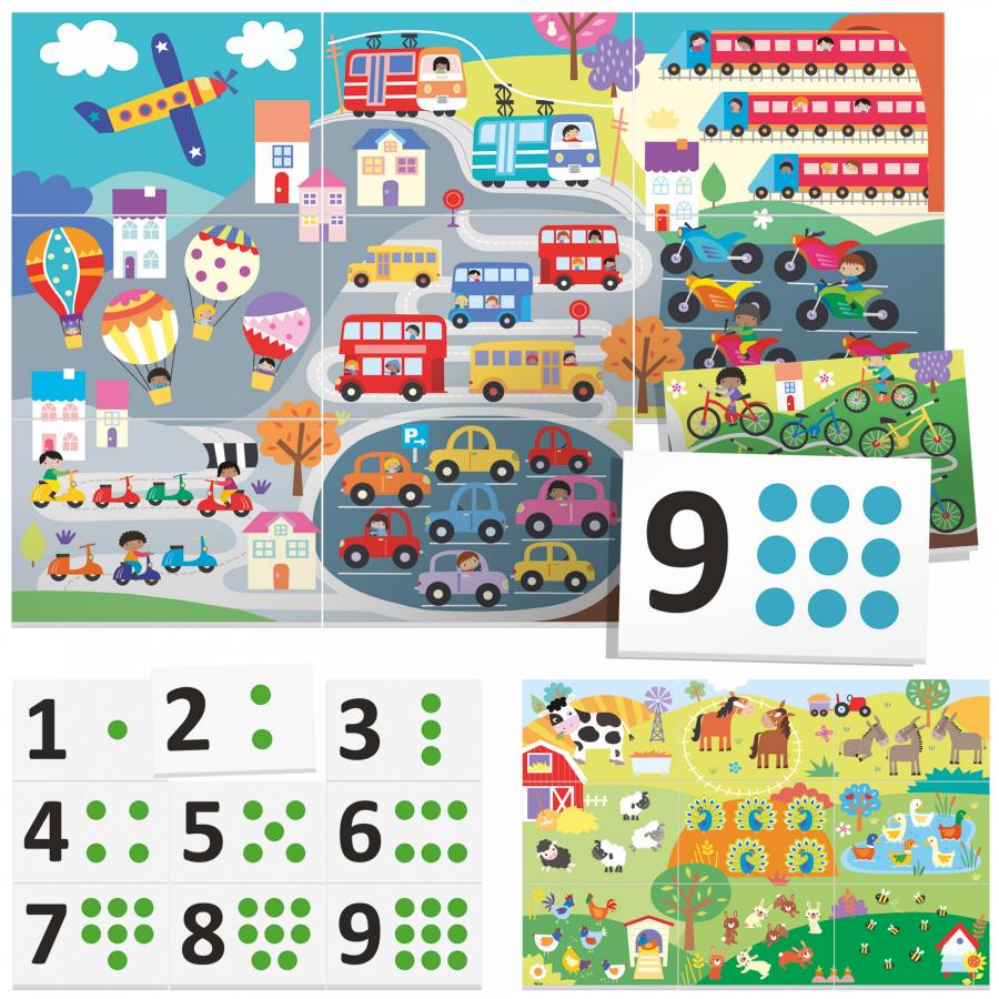 Flashcards 123 Touch Montessori - Centroscuola