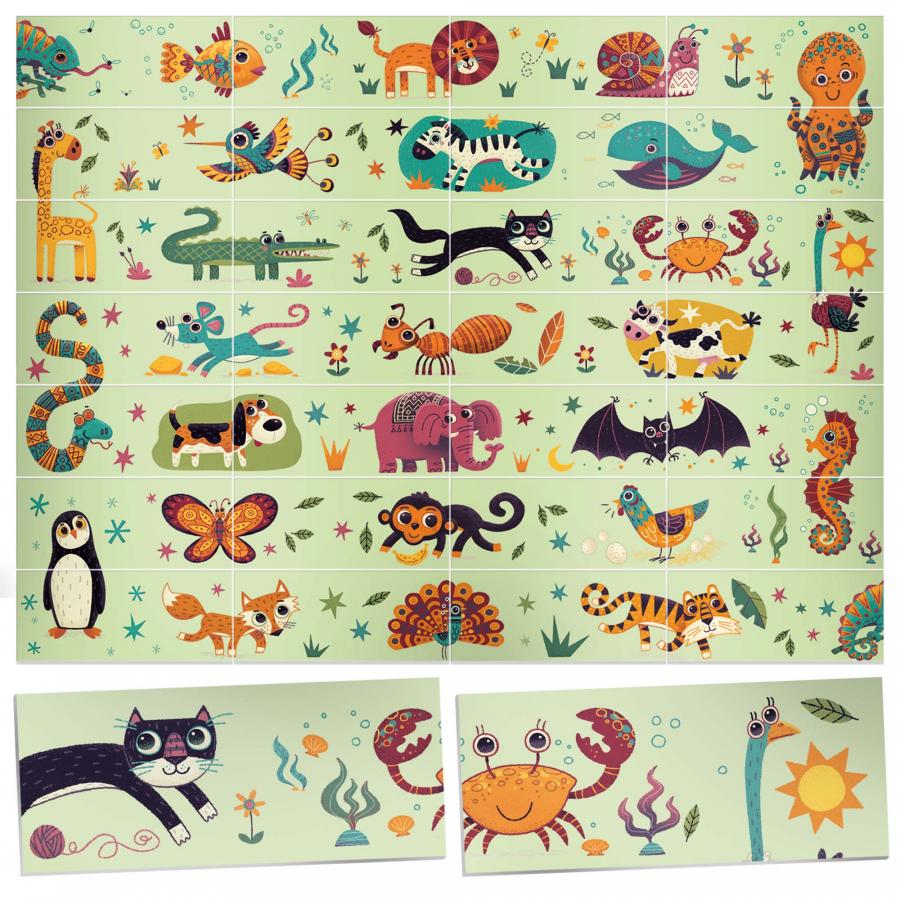 Domino Puzzle - Animals - Centroscuola