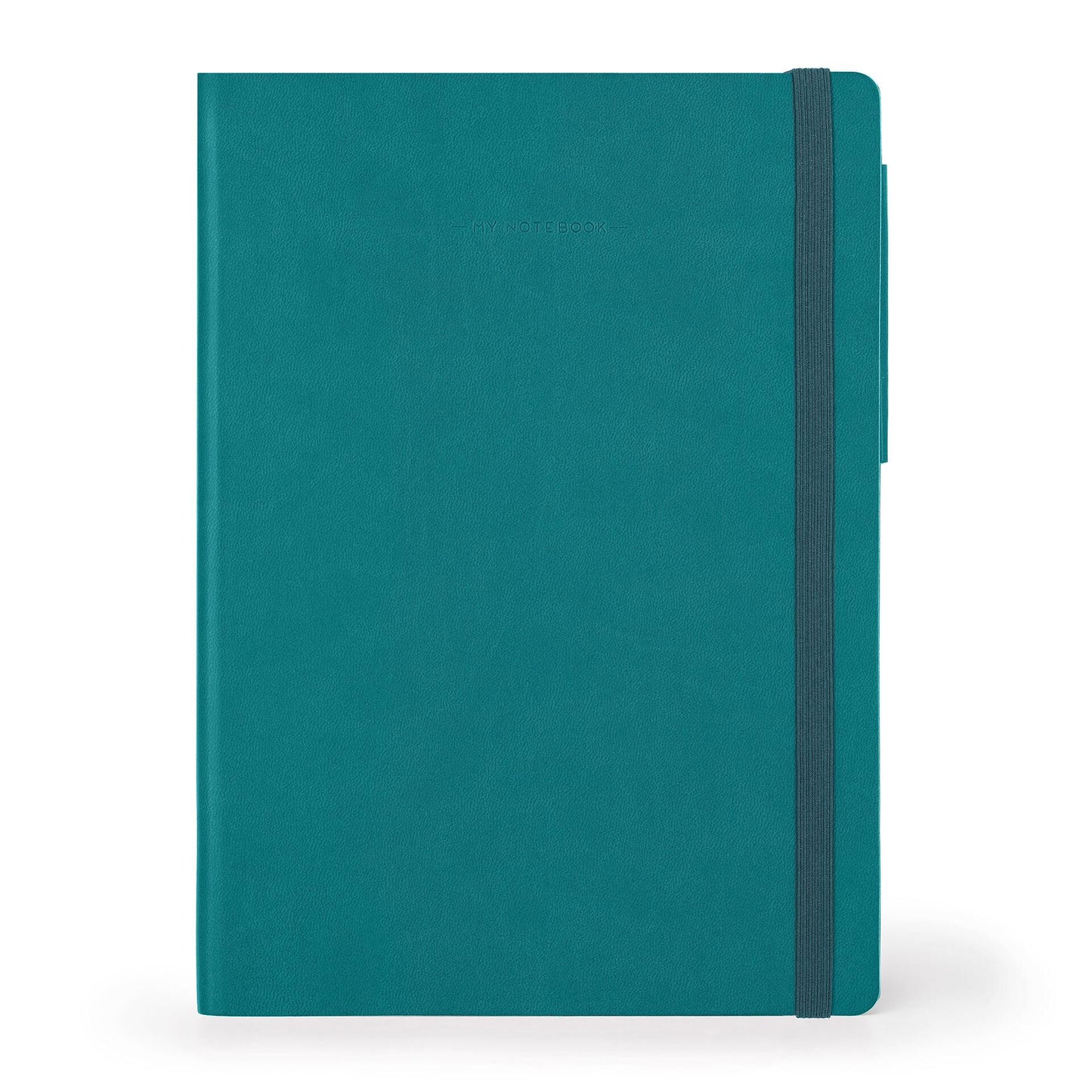 Taccuino a righe My Notebook Legami colore Malachite Green, copertina morbida 17x24cm