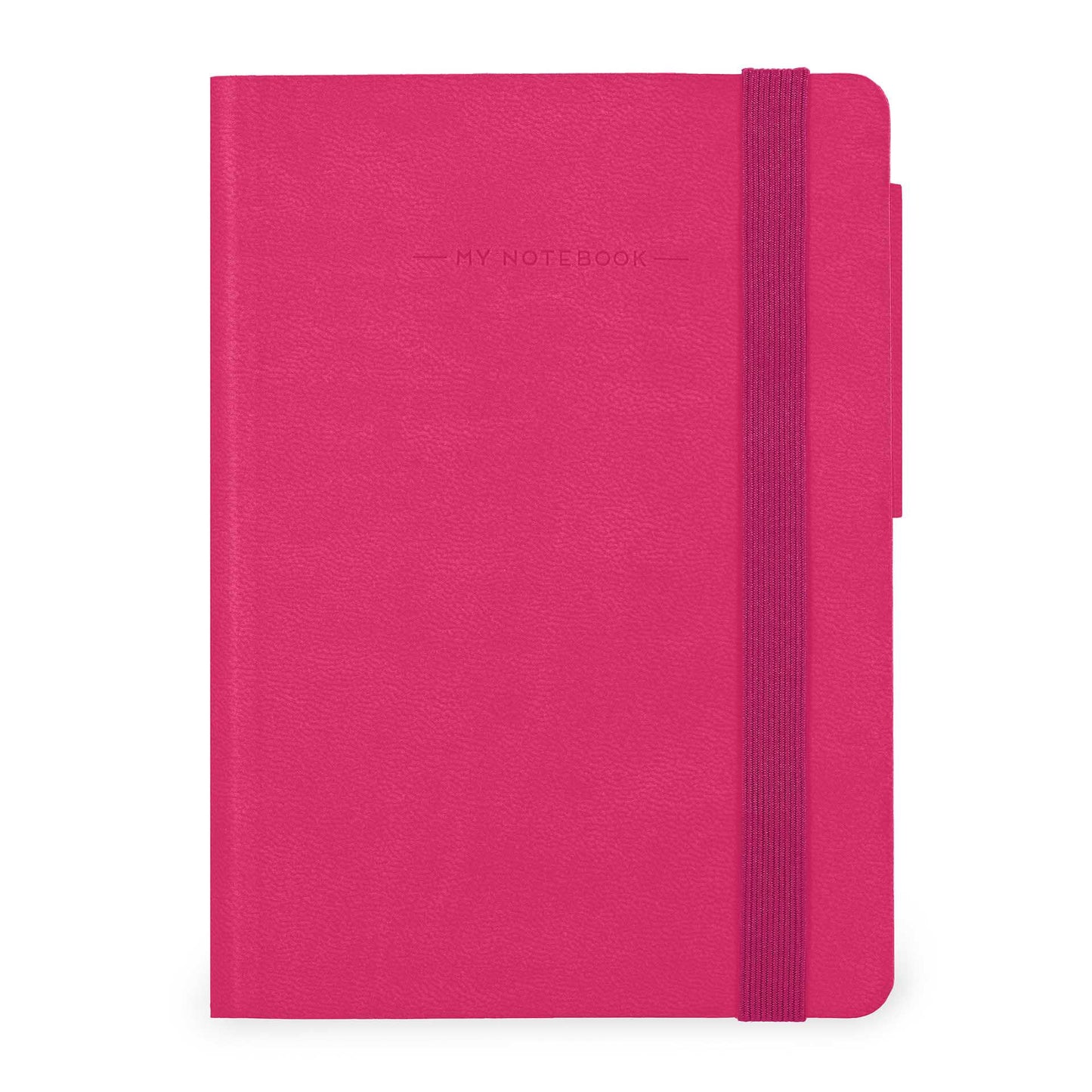Taccuino pagina bianca My Notebook Legami colore Raspberry, copertina morbida 9,5x13,5cm