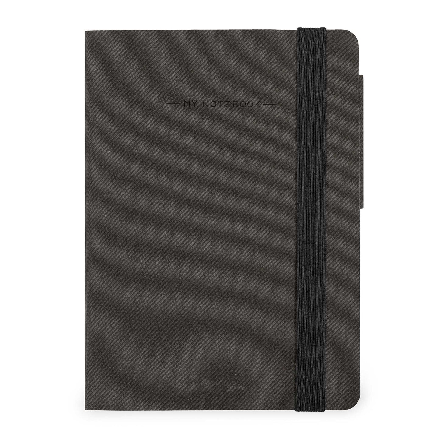 Taccuino pagina bianca My Notebook Legami colore Deep Graphite, copertina morbida 9,5x13,5cm