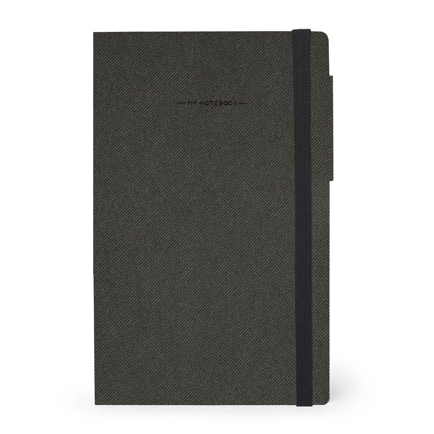 Taccuino a righe My Notebook Legami colore Deep Graphite, copertina morbida 17x24cm