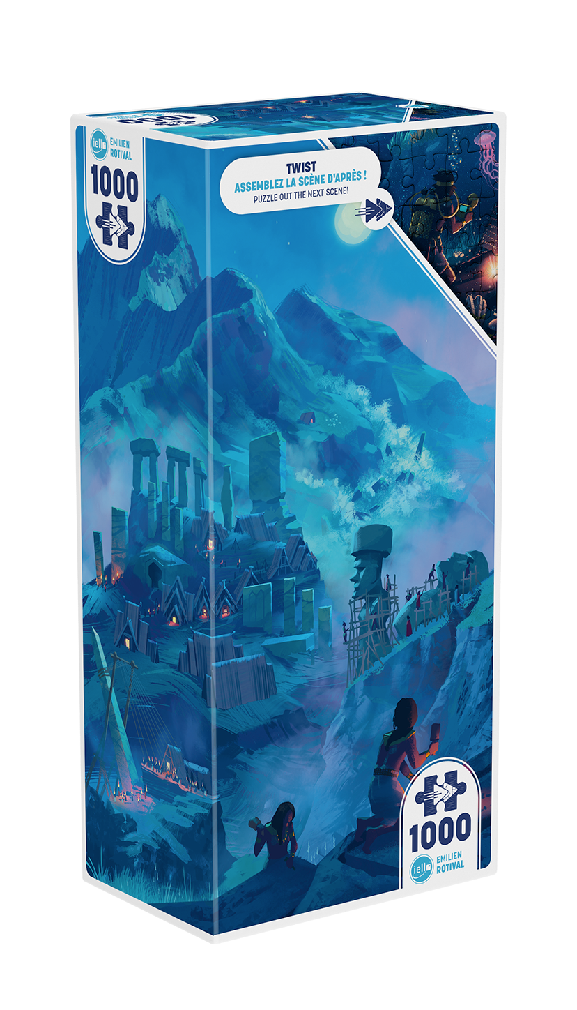 Ancient Megalith - Puzzle Twist 1000 pezzi - Centroscuola